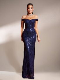 Off Shoulder Evening Dress FT4912