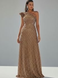 One Shoulder Prom Dress XJ913